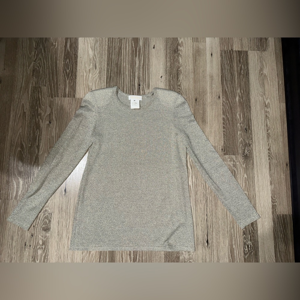 Escada Glitter Blouse Size 6-8‎ - Picture 3 of 8